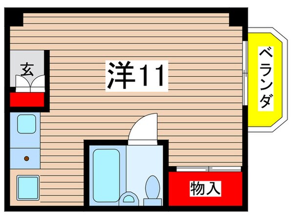 ユ－カリハウスの物件間取画像